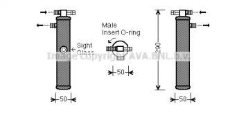 Filtru uscator aer condiționat