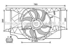 Ventilator răcire motor