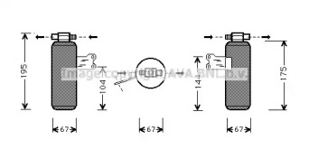 Filtru uscator aer condiționat