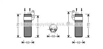 Filtru uscator aer condiționat