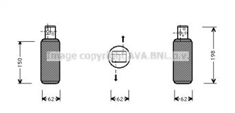 Filtru uscator aer condiționat