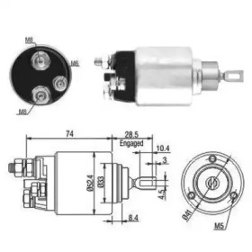 Contactor, electromotor