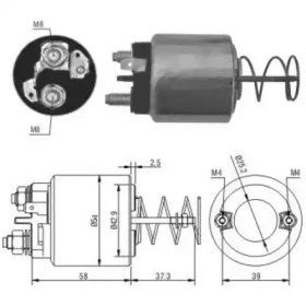 Contactor, electromotor