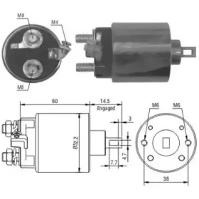 Contactor, electromotor