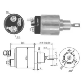 Contactor, electromotor