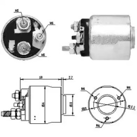 Contactor, electromotor