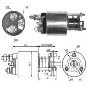 Contactor, electromotor