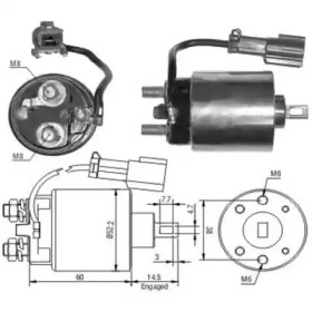 Contactor, electromotor