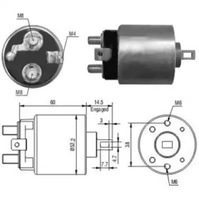 Contactor, electromotor