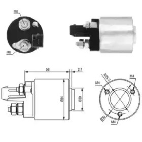 Contactor, electromotor