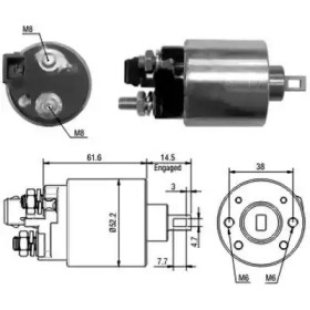 Contactor, electromotor