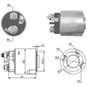 Contactor, electromotor