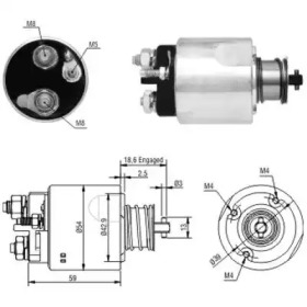 Contactor, electromotor