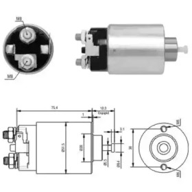 Contactor, electromotor