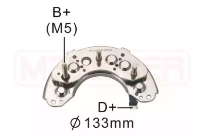 Punte diode, alternator