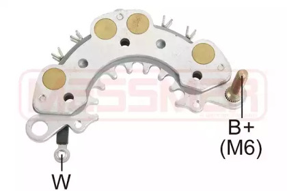 Punte diode, alternator