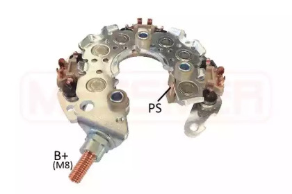 Punte diode, alternator