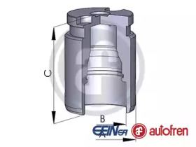 Piston, etrier de frână