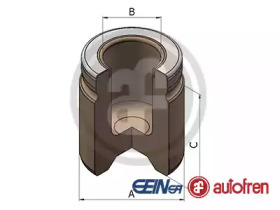 Piston, etrier de frână