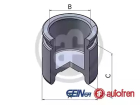 Piston, etrier de frână