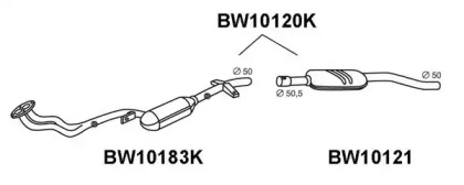  CATALIZATOR BMW SERIA 3 E46 1,6-2,0