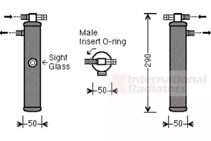 Filtru uscator aer condiționat