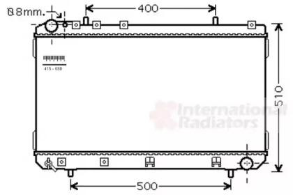 Radiator apă răcire motor