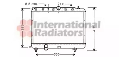 Radiator apă răcire motor