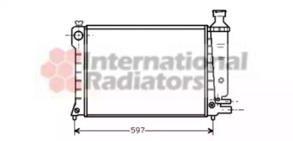 Radiator apă răcire motor