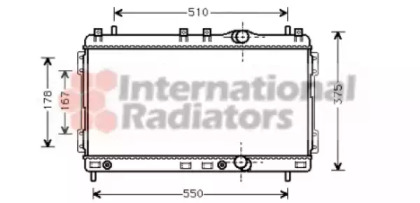 Radiator apă răcire motor