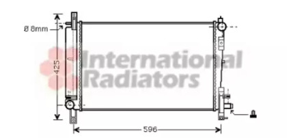 Radiator apă răcire motor