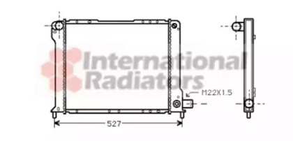 Radiator apă răcire motor