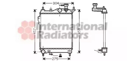 RADIATOR MOTOR 1.1/1.3/1.4 HCC