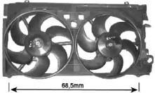 Ventilator răcire motor