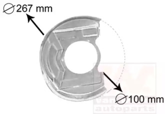 Protectie, disc de frână