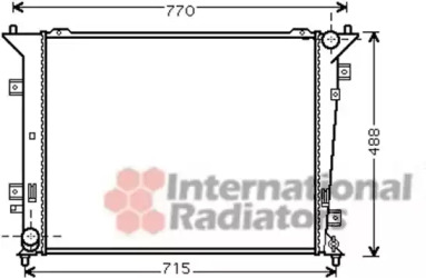 Radiator apă răcire motor