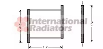 Radiator apă răcire motor