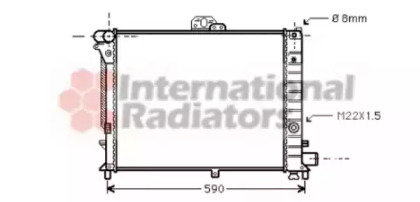 Radiator apă răcire motor