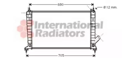 Radiator apă răcire motor