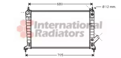 Radiator apă răcire motor