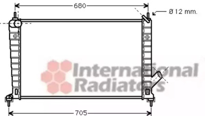 Radiator apă răcire motor