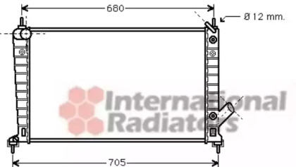 Radiator apă răcire motor