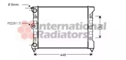 Radiator apă răcire motor