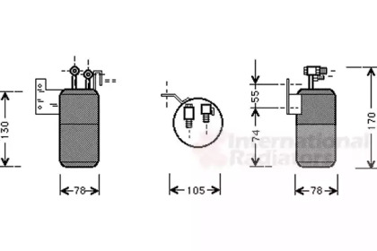 Filtru uscator aer condiționat