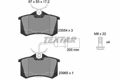 SET PLACUTE FRANA  VW SHARAN 00-