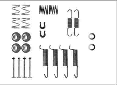 Kit accesorii, frâne de parcare