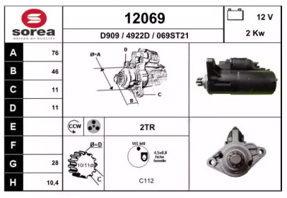 Set segmenti piston