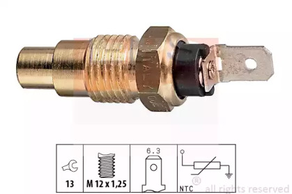 Senzor de temperatură, lichid de răcire