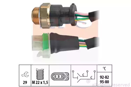 COMUTATOR TEMPERATURA, VENTILATOR RADIATOR