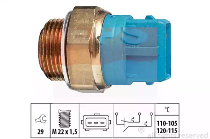 COMUTATOR TEMPERATURA, VENTILATOR RADIATOR